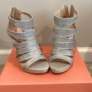 Rhinestone Caged Stilettos💎💎💎